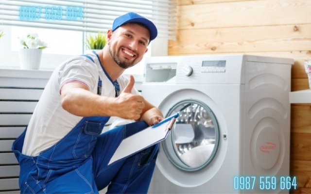 Cam kết dịch vụ sửa máy giặt LG tại Quế Võ 